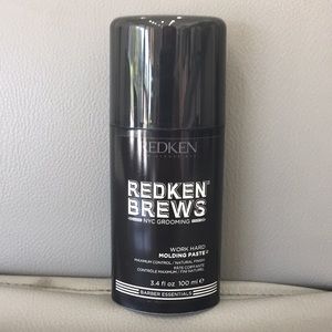 Redken brews work hard molding paste